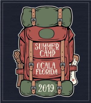 Backpack Summer Camp T-shirts