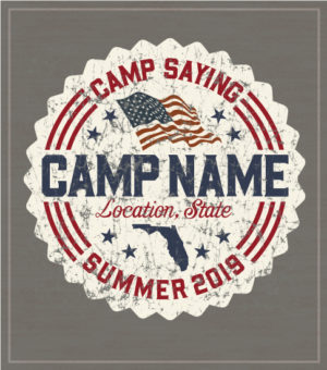 Americana Summer Camp T-shirt