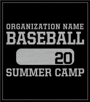 Baseball Camp T-shirt PE Style