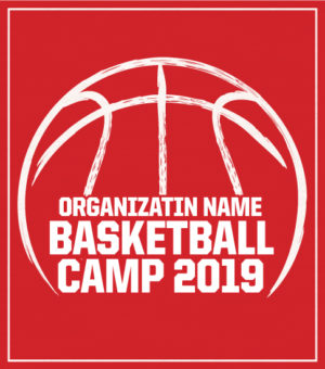 One Color Basketball Camp T-shirt