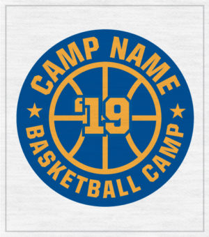 Basketball Camp T-shirt with Logo