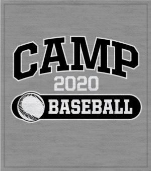 Camp Arched Baseball T-shirt