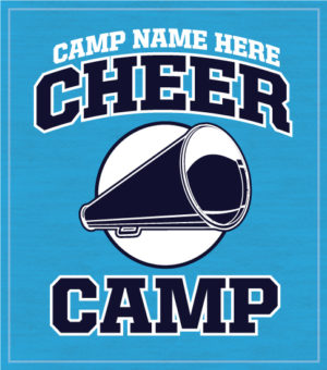 Cheer Camp T-shirt with Megaphone