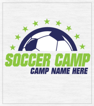 Summer Soccer Camp T-shirts Lime Green