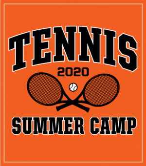 Crossed Rackets Tennis Camp Shirt